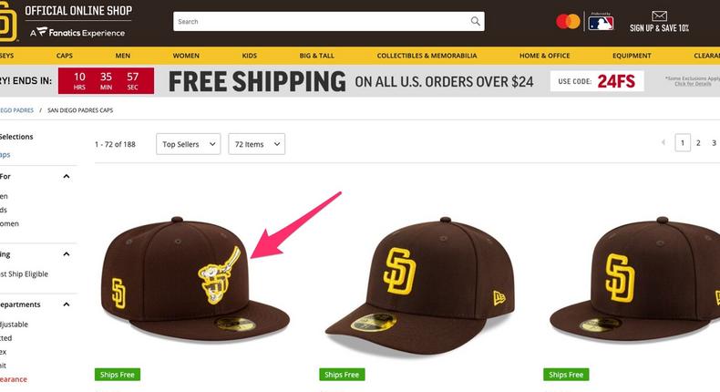 Padres hat 2