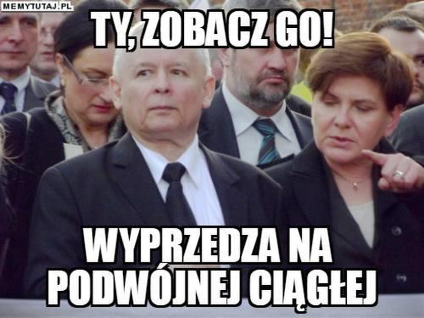 Jarosław Kaczyński stwierdził, że zna drogi lepiej niż kierowca TIR-a