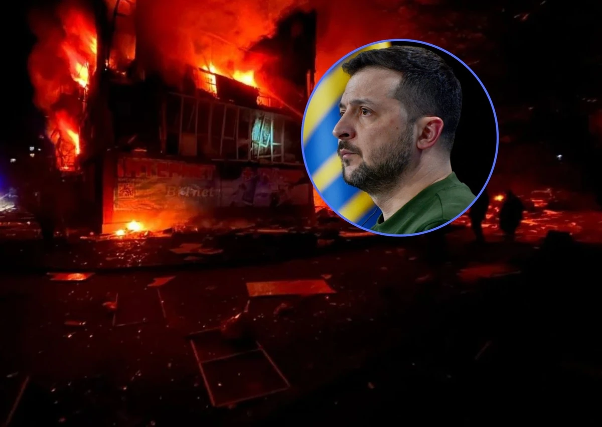 Krwawy atak Rosji w środku nocy. Zełenski grzmi: Oto cele Putina