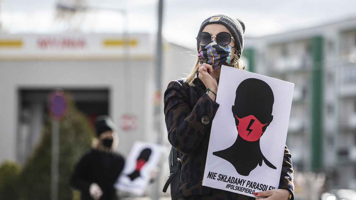 Protest kobiet - wysokie kary dla uczestników