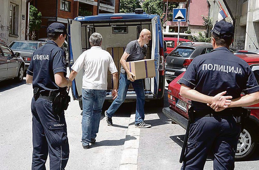 Policija će nadgledati dostavljanje testova