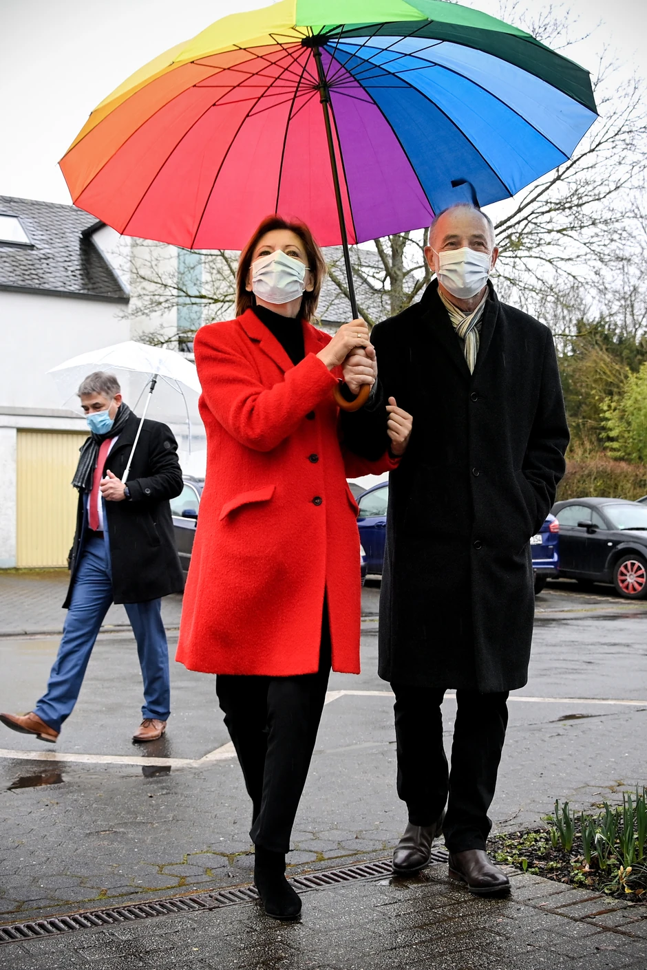 Premijerka Rajne-Palatinata Malu Drejer sa suprugom Klausom Jensenom