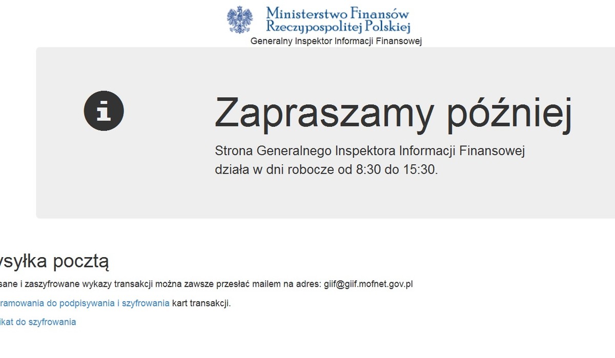GIIF ukarał GIIF Sp. z o.o. za naruszenie przepisów o przeciwdziałaniu praniu pieniędzy i finansowaniu terroryzmu