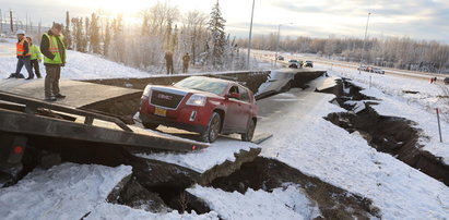 Trzęsienie ziemi na Alasce. Duże zniszczenia