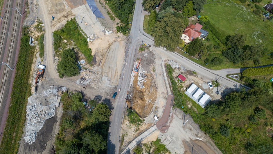 Przebudowa wiaduktu kolejowego nad ul. Legionów - 28.07.2022