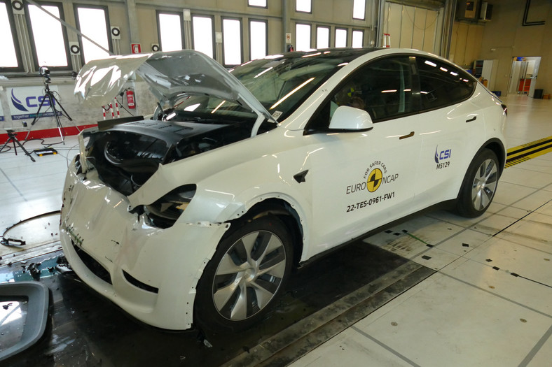 Tesla Model Y Euro NCAP 2022