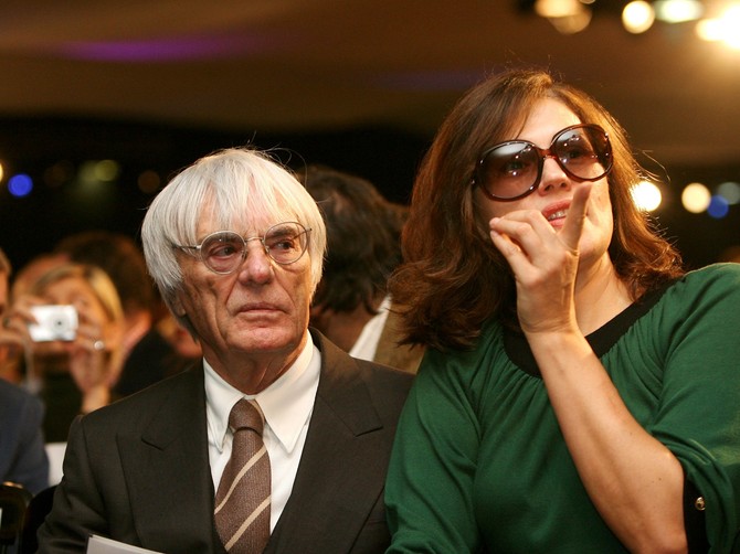 Slavica i Berni Eklston 2007. godine  Chris Ratcliffe/Shutterstock Editorial