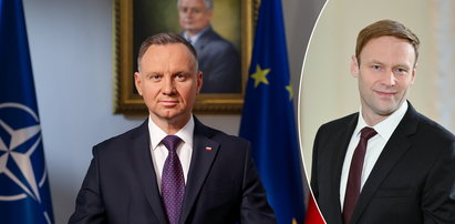Duda wygłosił orędzie z portretem Kaczyńskiego w tle. Mastalerek: to był sygnał