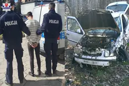 Prowadził, mając aż trzy promile. W rozbitym aucie zostawił 4-letniego syna