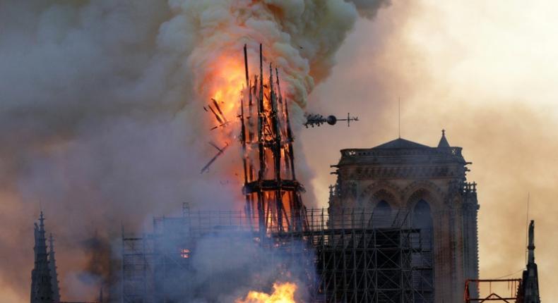 Notre-Dame lost its gothic spire, roof and many precious artefacts in an April blaze