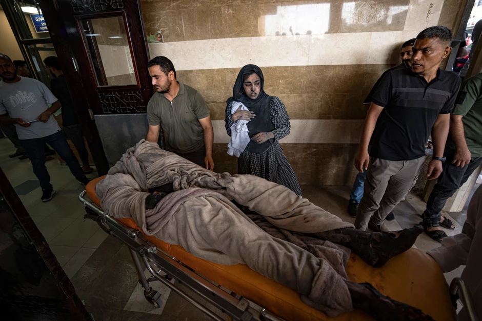 Povređeni u bolnici u Kan Junisu