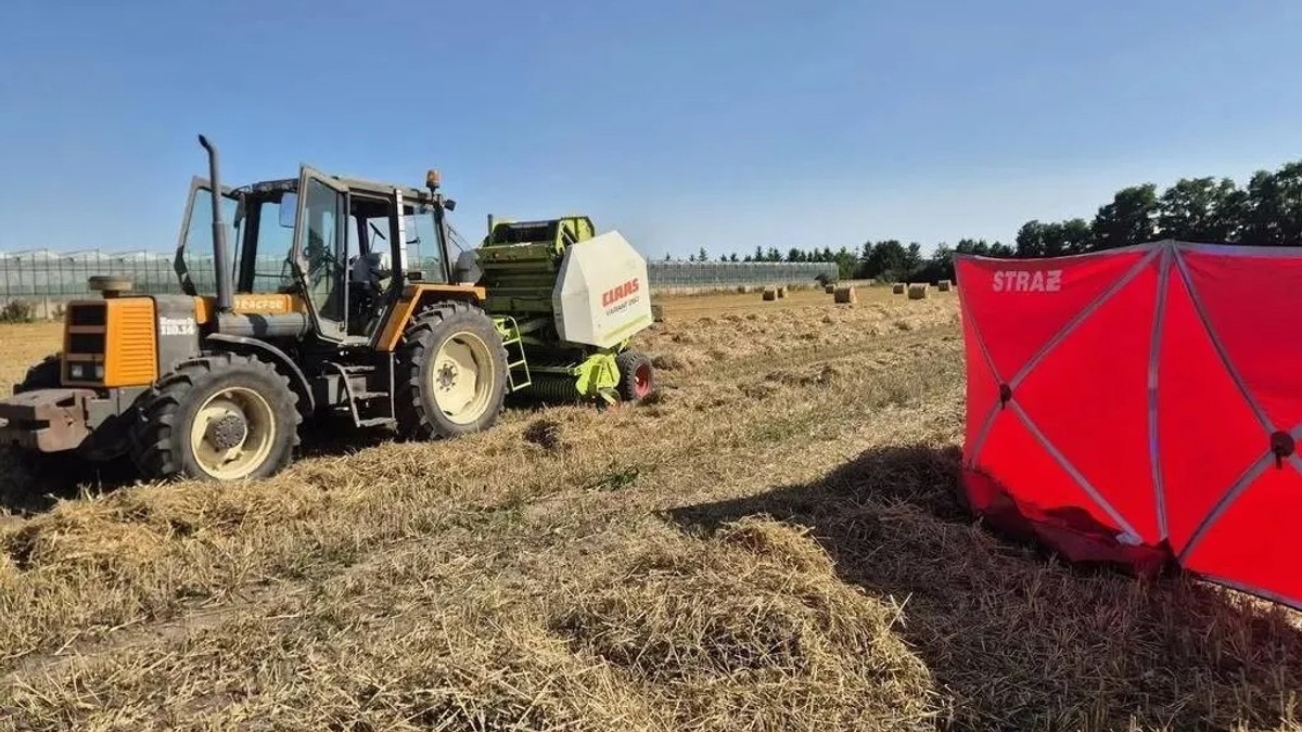 Koszmarna śmierć młodego rolnika. Doszło do wypadku z prasą