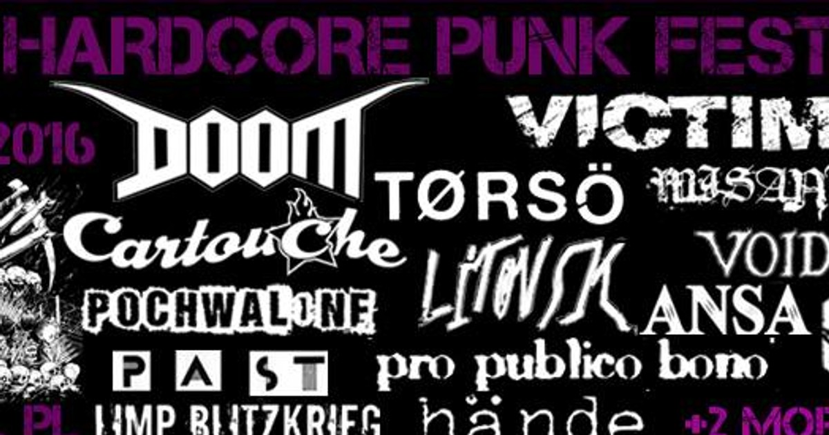 Diy Hardcore Punk Fest W Lipcu Punk Rockowa Muzyka Wzburzy Polskie