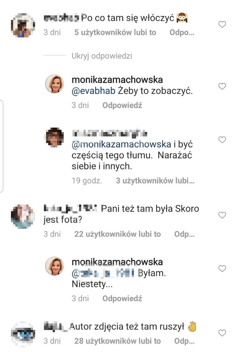 Monika Zamachowska w ogniu krytyki