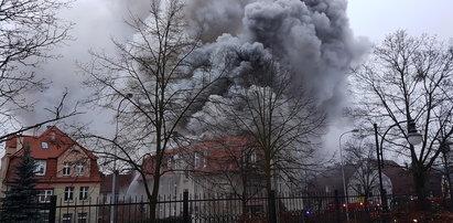 Groźny pożar w Gdańsku Oliwie. Są poszkodowani