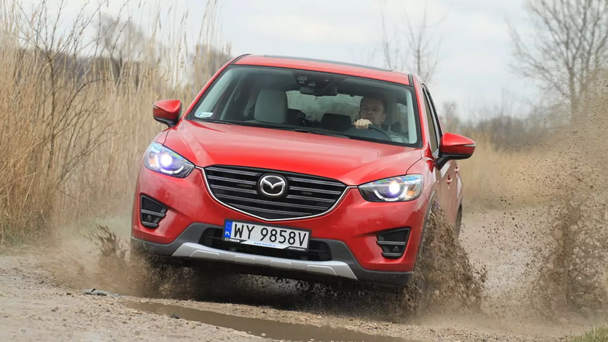 Szybki SUV z dużym silnikiem - Mazda CX-5 2.5 Skyactiv-G 4x4