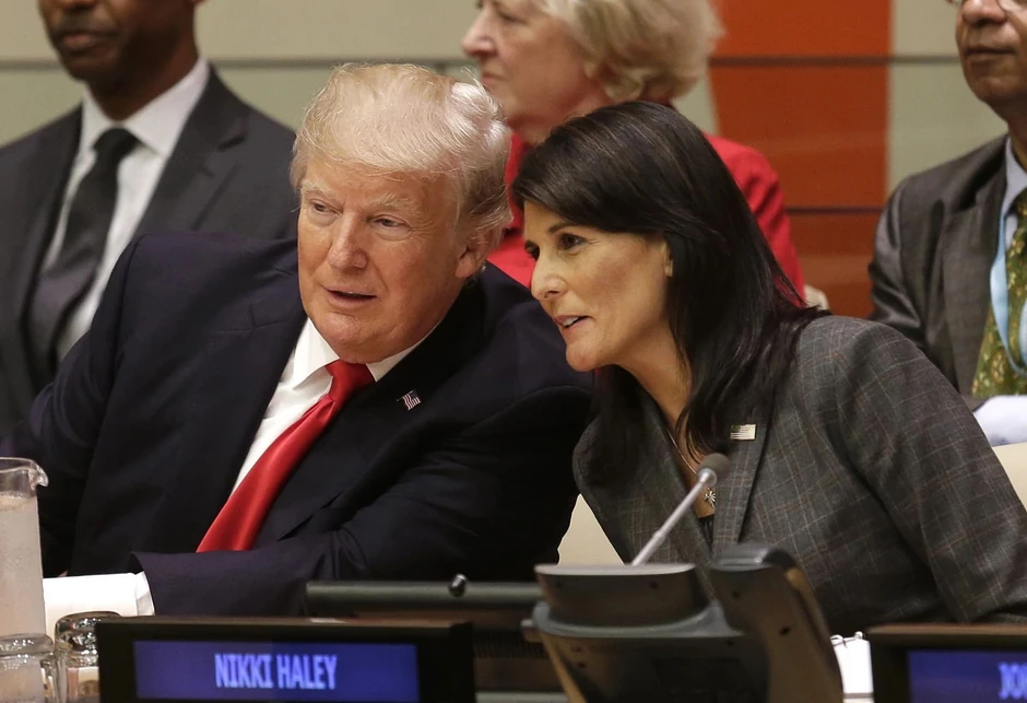 Donald Tramp i Niki Hejli