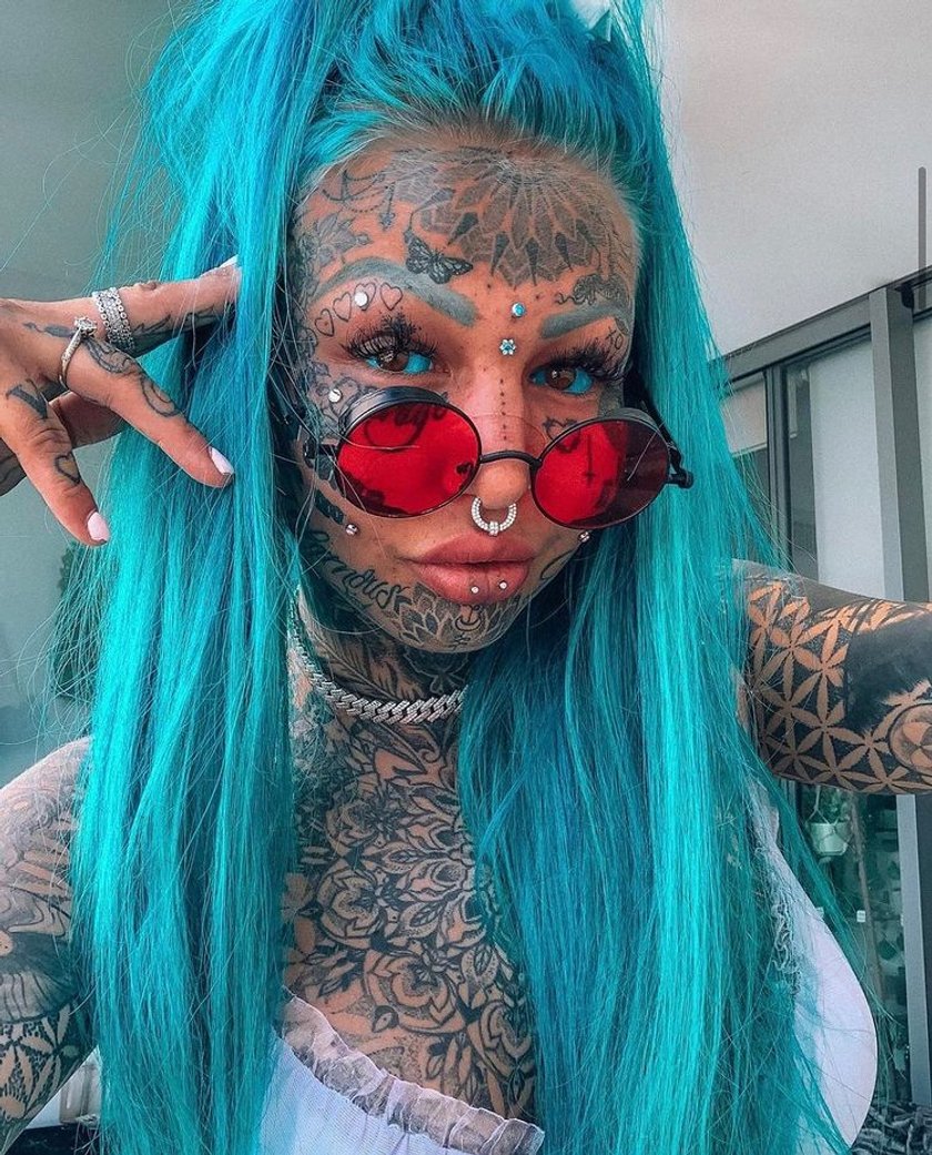 Amber Luke. 26latka wydała 250 tys. dolarów na ponad 600 tatuaży!