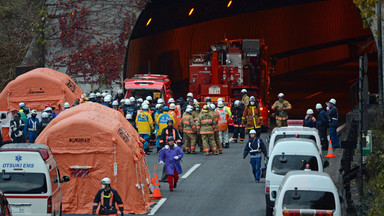 Japonia: co najmniej 9 ofiar śmiertelnych katastrofy w tunelu
