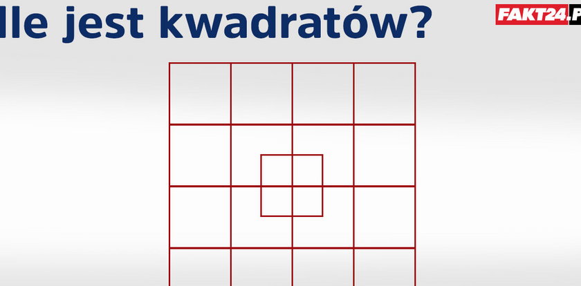 Ile widzisz kwadratów?