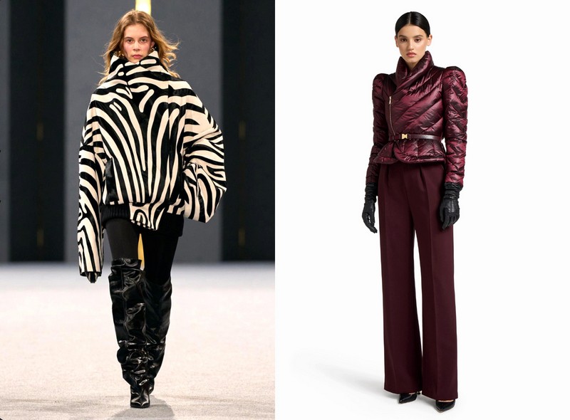 Zimná bunda ako módny statement.