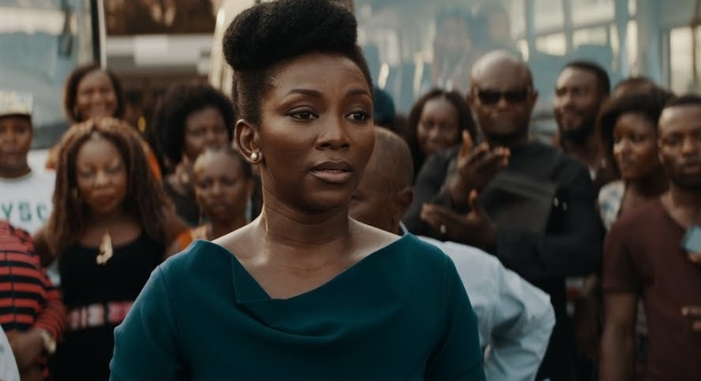 Genevieve Nnaji's regal grace fuels the success of her directorial debut [YouTube/MPM Premium]