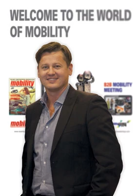 Tomasz Cieślak, właściciel marki Mobility