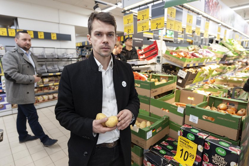 PROTEST ROLNIKOW AGROUNII W WARSZAWIE