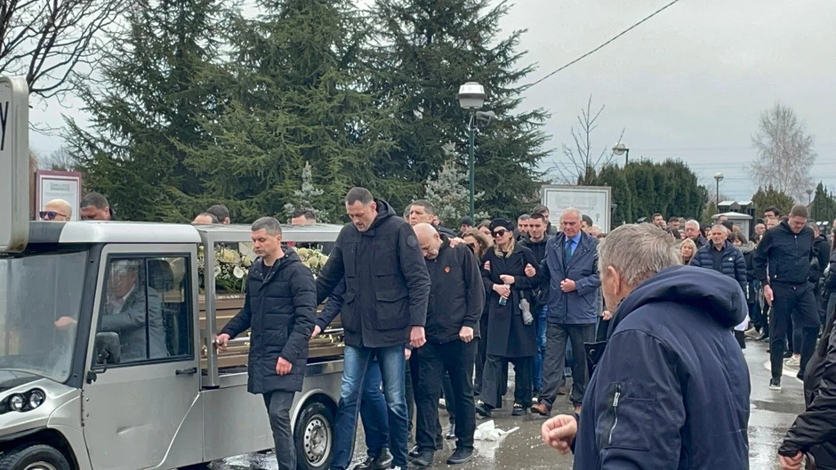 Sahrana Dejana Milojevića