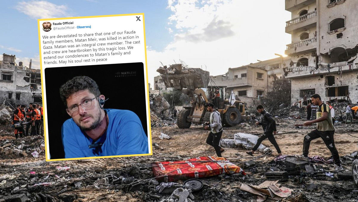 Matan Meir nie żyje. Producent serialu "Fauda" Netfliksa zginął w Strefie Gazy