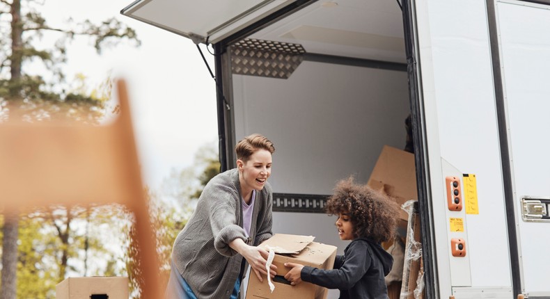 Americans aren't moving as often as they used to.Getty Images