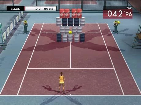 Screen z gry "Virtua Tennis 3"