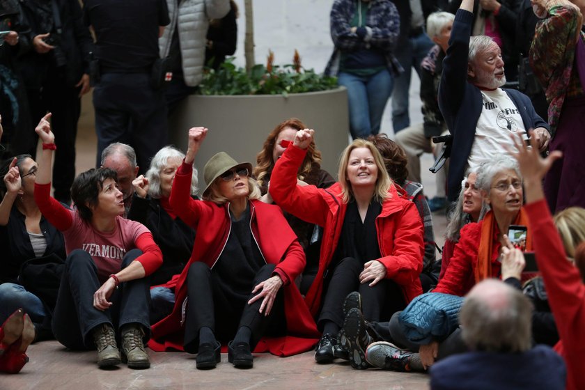 USA: Jane Fonda zatrzymana pod parlamentem