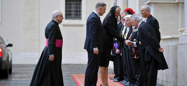 Prezydent Duda z małżonką u papieża Franciszka