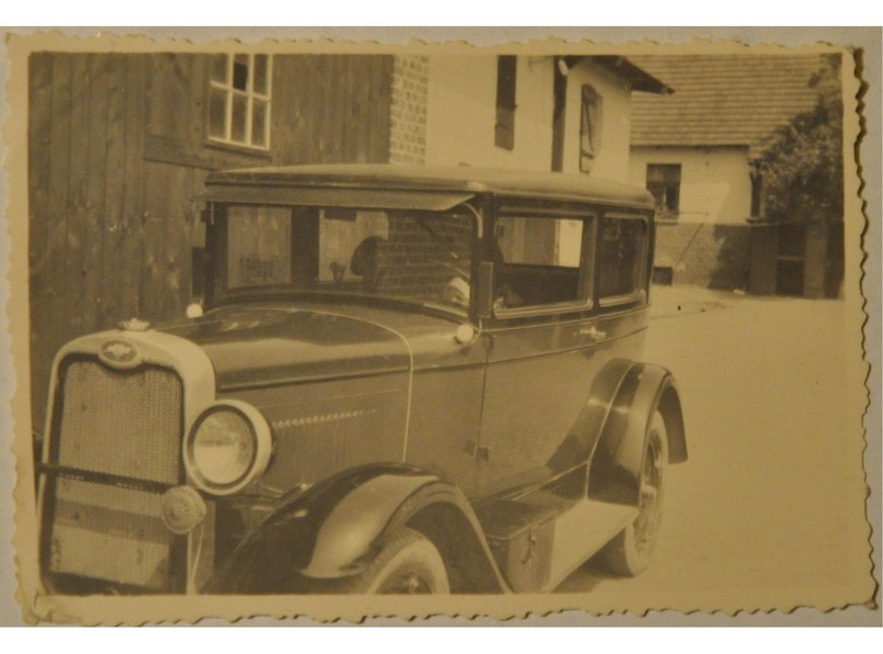 Chevrolet typ AB z 1928 roku, zdjęcie wykonane w Koźminie Wlkp. w 1939 roku