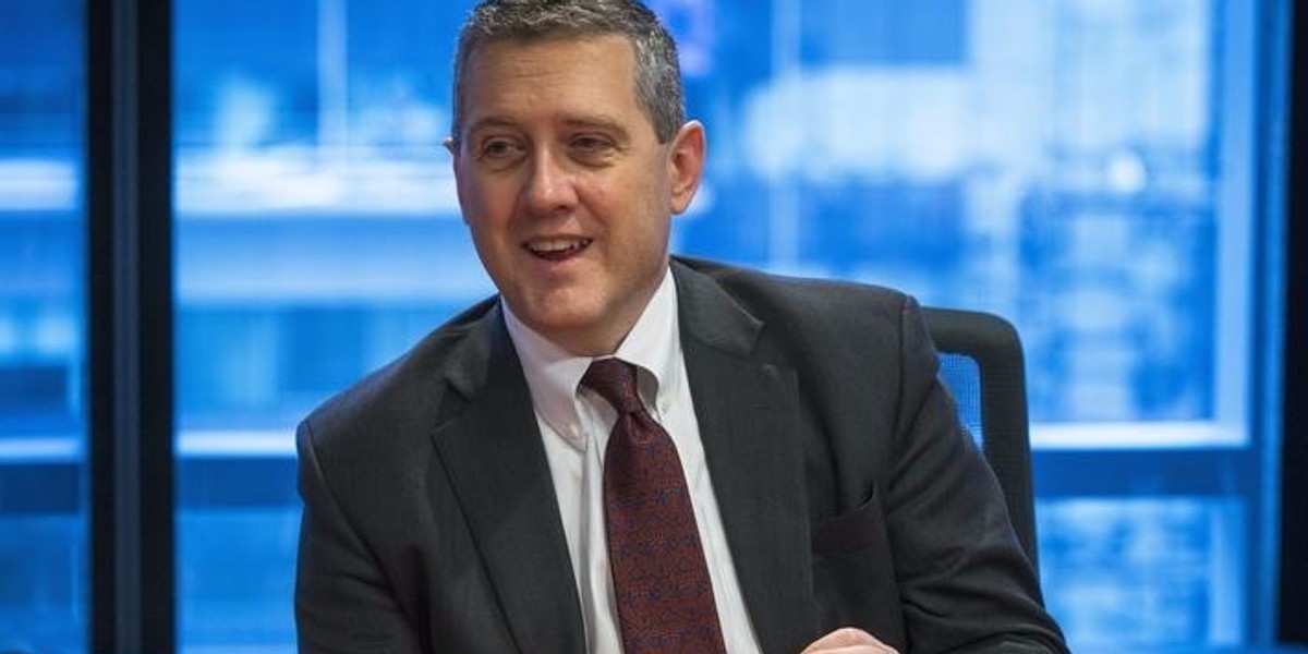 Fed president James Bullard tells us why he disagrees with his colleagues about the need for more rate hikes