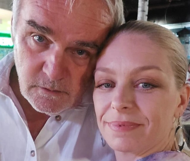 Slobodan Ćustić sa ženom