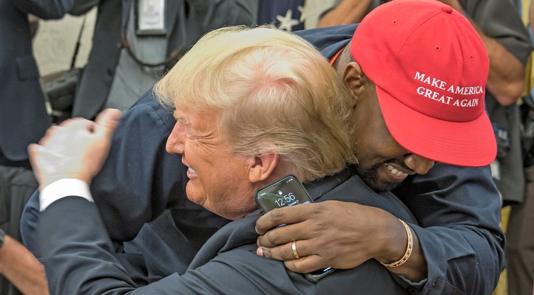 Trump és Kanye