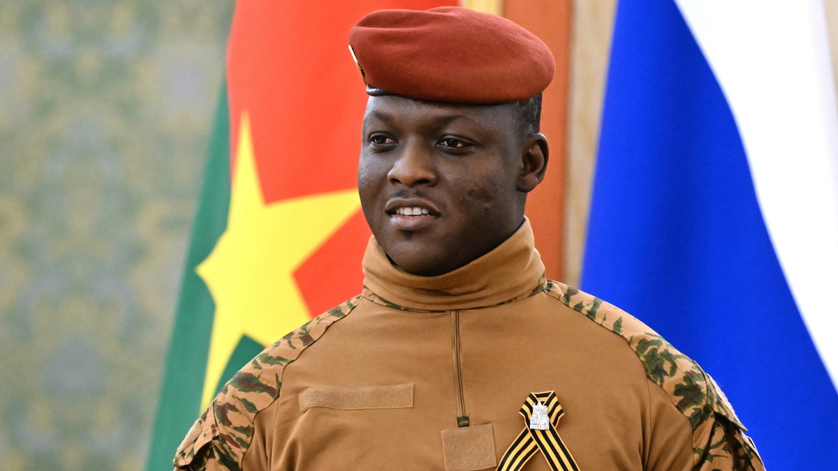 Vojni lider Burkine Faso Ibrahim Traore