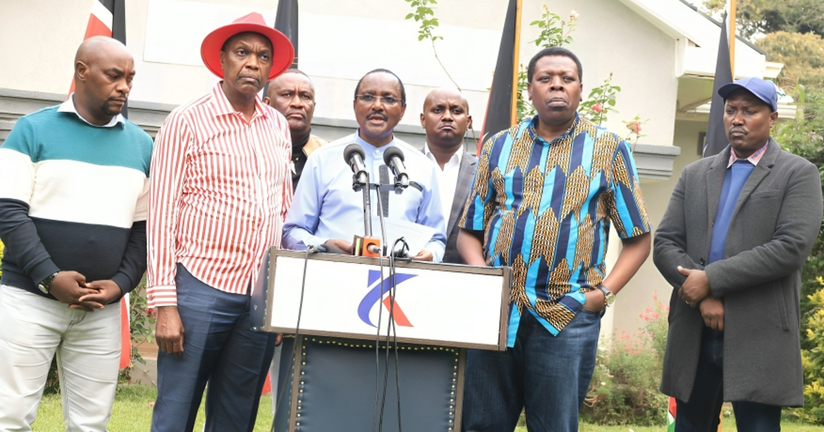 Kalonzo Affirms Azimio La Umoja's Stance On Joining President Ruto's ...