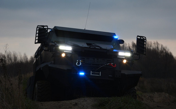 TUR VI - takie pojazdy opancerzone wykorzystuje Straż Graniczna