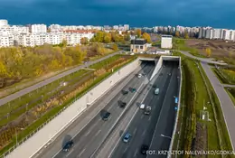 Tunel POW już od roku. Przejechało nim 23 mln pojazdów