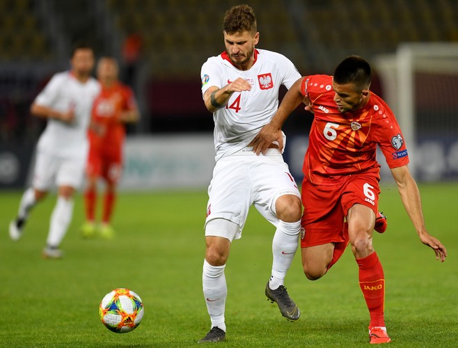 Visar Musliu i Mateusz Klich