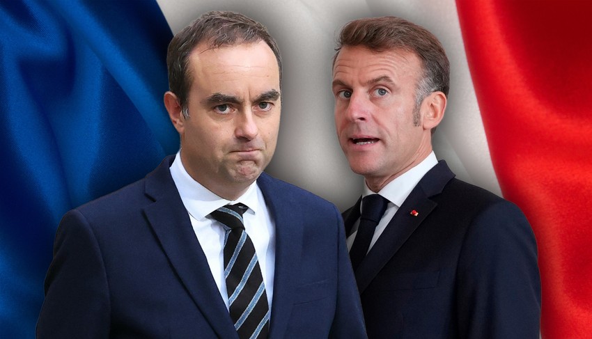 Sebastijan Lekorni i Emanuel Makron