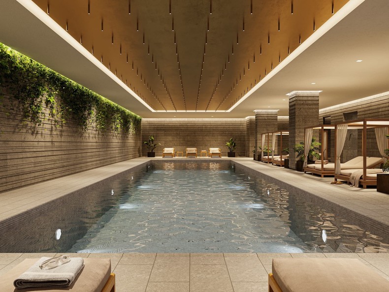 The pool at Maverick Chelsea.Williams NY
