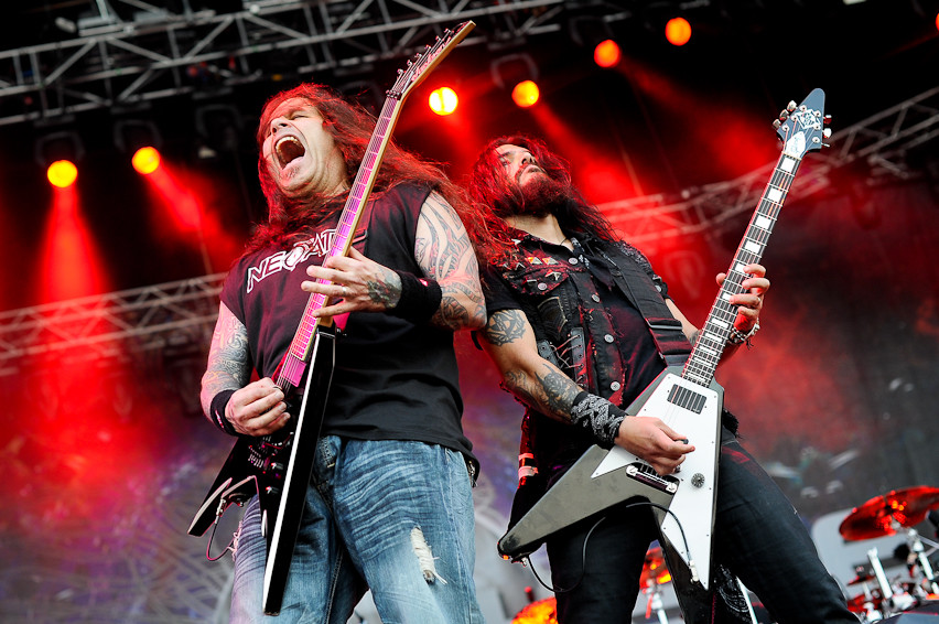 Machine Head na festiwalu Sonisphere 2012 w Warszawie (fot.Artur Rawicz/Onet)