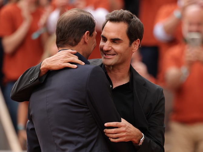 "Da li je Nadal zdrav?" Rafa se slikao sa Federerom njegov izgled svi komentarišu