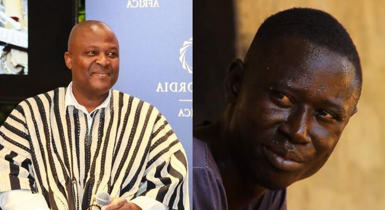 Ibrahim Mahama and Ningwie Leonard Lanyeli