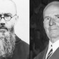 Ojciec Maksymilian Maria Kolbe i Franciszek Gajowniczek, którego zakonnik ocalił od śmierci