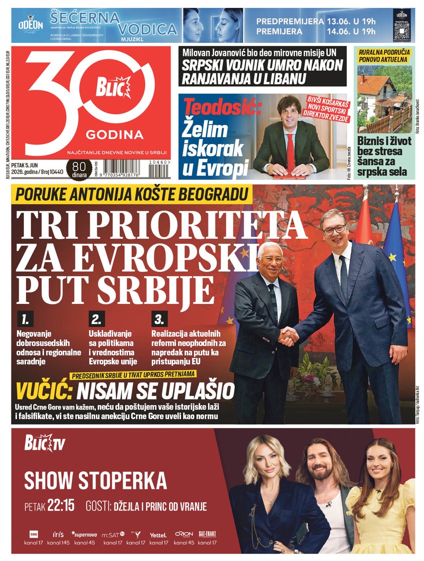 Naslovna Blic